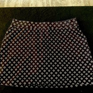 Patterned Skort